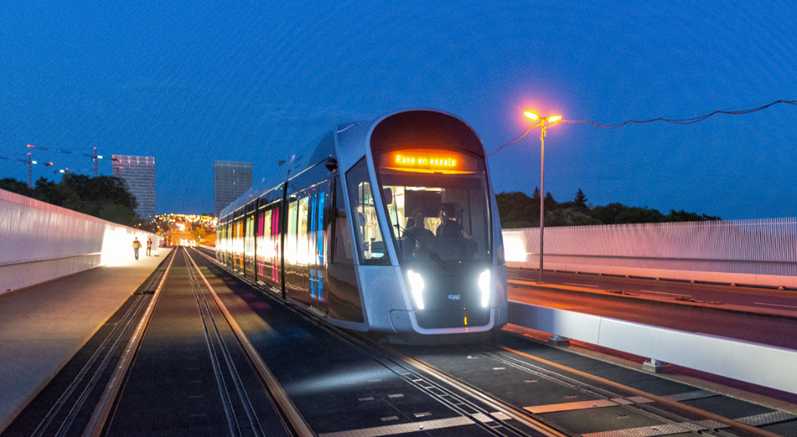 Présentation de l’arrivée du tram au quartier Howald en 2023 en direct ...